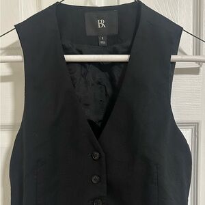 Banana Republic Classic Black Vest